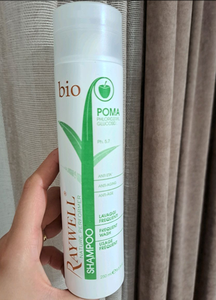 Шампунь для ежедневного использования raywell bio poma shampoo 250 мл1 фото