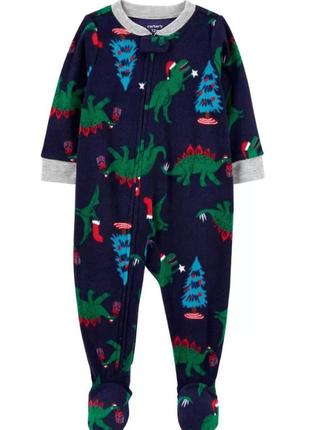 Carter`s, картерс, флісовий человечек, сліп, піжама, 5т, новорічний