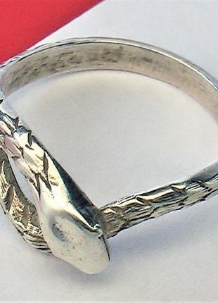 Кольцо перстень серебро ссср 875 проба 2,54 грамма размер 17