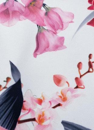 Юбка wallis красивой расцветки в цветочный принт 12 р-ру.4 фото