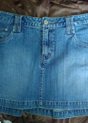 Летняя джинсовая юбочка no boundaries1 фото