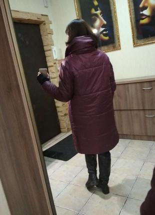 Куртка зимняя. пальто. пуховик.4 фото