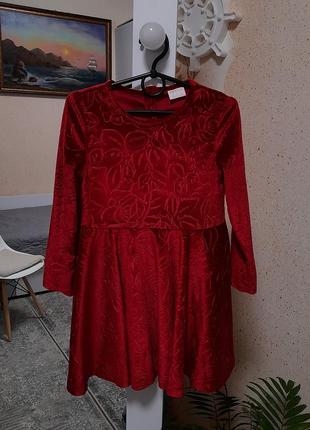 Червона сукня красное платье1 фото