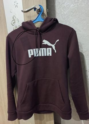 Худи puma на флисе6 фото