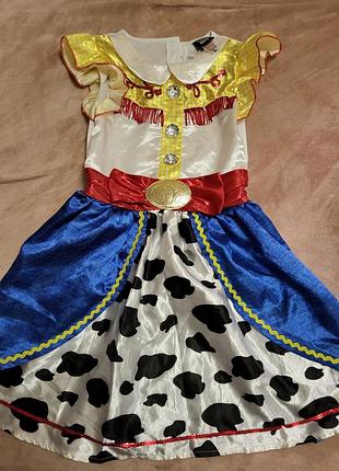 Платье ковбойша на 7-8 лет