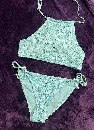 Раздельный купальник/ кружевной раздельный купальник