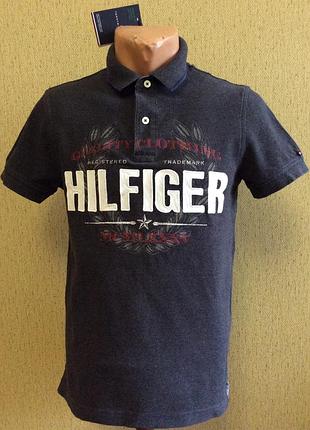 Мужская поло футболка tommy hilfiger оригинал  размер s