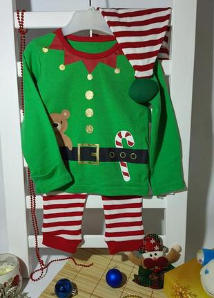 Новогодний костюм на 6-9 месяцев