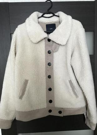 Пальто zara в стиле teddy-coat5 фото