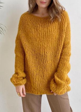 Базовий светр з вовни альпака1 фото