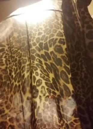 Блузка леопард4 фото