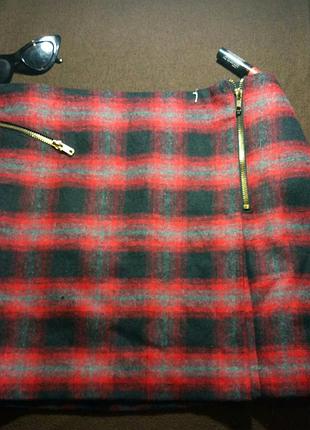 Юбочка в клетку.