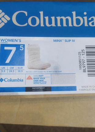 Жіночі чоботи columbia minx™ slip iv  omni-heat10 фото