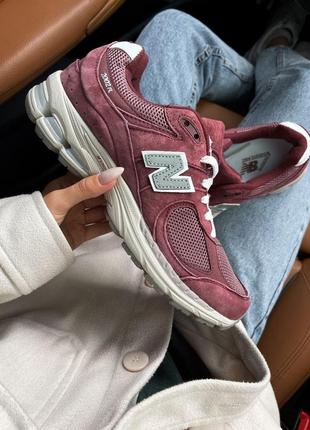 New balance 2002r burgundy❤️36рр-45рр❤️кросівки нью баланс, кросовки нью беленс бардовые