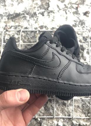 Кроссовки nike air force черные