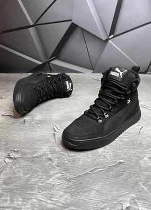 Зимние ботинки / кроссовки высокие puma
