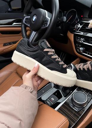 Женские кроссовки new balance ct302 black calm taupe