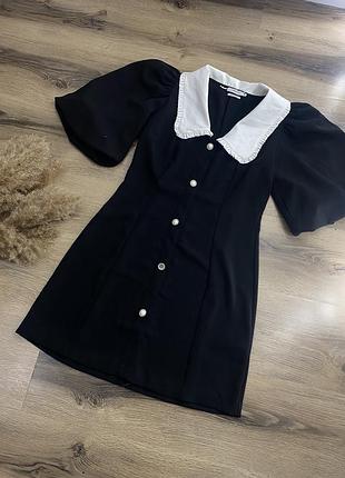 Сукня у стилі венсдей (уэнсдей)