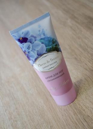 Зволожуючий Крем для ніг "оксамит фіалки" liv delano