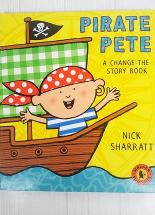 Детская интерактивная книжка на английском pirate pete