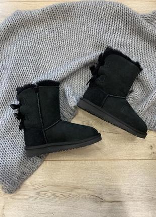 Уггі угги чоботи дитячі сапоги валянки ugg kids bailey bow 3280