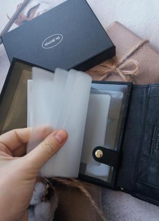 Чоловічий шкіряний гаманець портмоне шкіряне3 фото