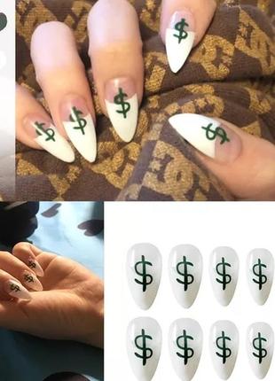 Накладные ногти 24 штуки