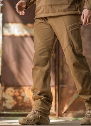 M-tac штани soft shell winter coyote мужские штаны зимние военные койот штаны на флисе зимние военные штаны