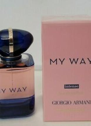 Giorgio armani my way intense (армані травень вентей) 90 мл