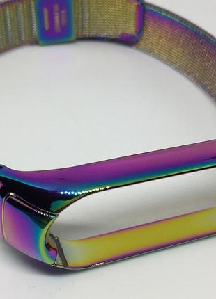 Ремінець для mi band 5 mi smart band 5 миланская петля градієнт