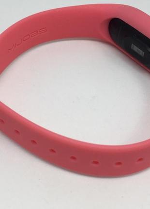 Ремешок для фитнес-браслета xiaomi mi band 2 ми бенд 2 mijobs pink2 фото