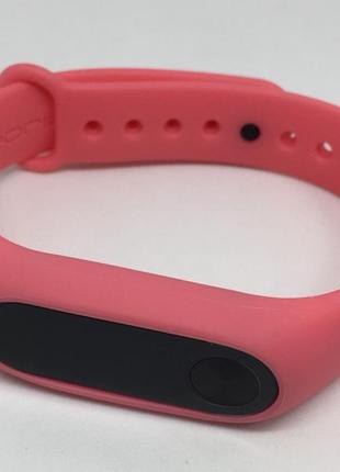 Ремінець для фітнес-браслета xiaomi mi band 2 мі бенд 2 mijobs pink1 фото