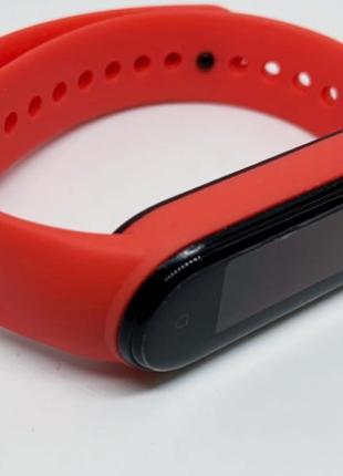 Червоний ремінець mi band 5 mi band 6