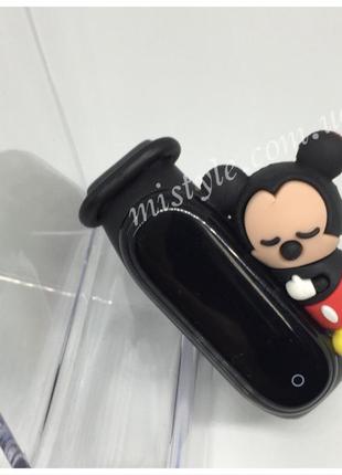 Ремешок mi band 3 mi band 4 mickey mouse1 фото