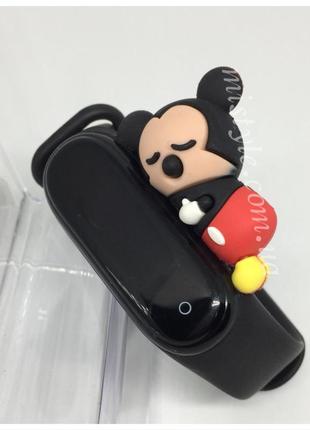 Ремешок mi band 3 mi band 4 mickey mouse3 фото