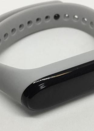 Ремешок для xiaomi mi band 3 mi band 4 mijobs светло серый