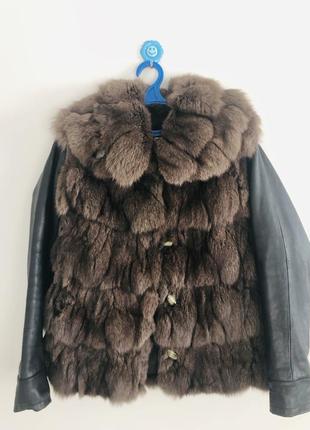Хутряна курточка з хутра білки