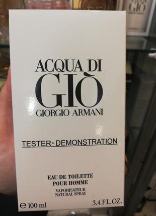 Тестер acqua di gio2 фото