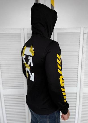 Худи off white skull