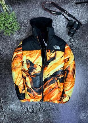 Пуховик the north face 1996 nuptse jacket blue // куртка tnf4 фото