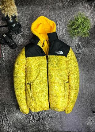 Пуховик the north face 1996 nuptse jacket blue // куртка tnf5 фото