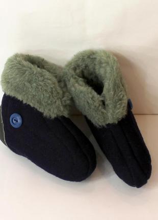 Бурки, 17 см, обувь,тапочки,ручная работа,комнатные сапожки,комнатные, детская обувь