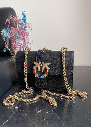 Сумка пинко женская pinko diamonds 22x14x9