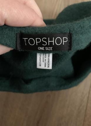 Вовняний берет topshop3 фото