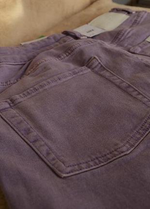 Лавандовые джинсы3 фото