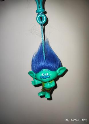 Брелок цветан тролли trolls