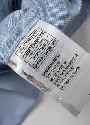 Carhartt regular fit shirt мужская рубашка 6