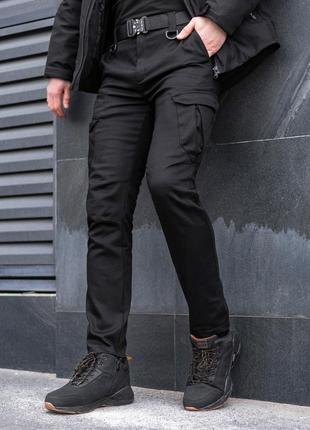 Штани pobedov trousers "tactical зима" чорні6 фото