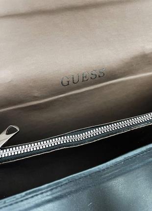 Сумка guess big logo black9 фото