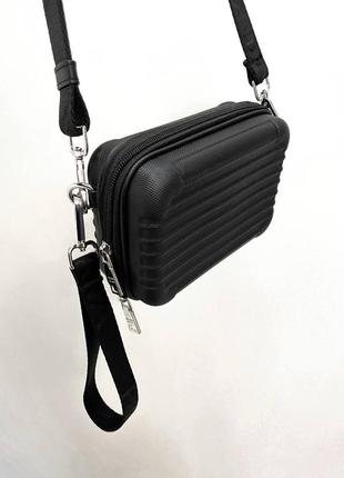 Сумка prada mini black bag5 фото